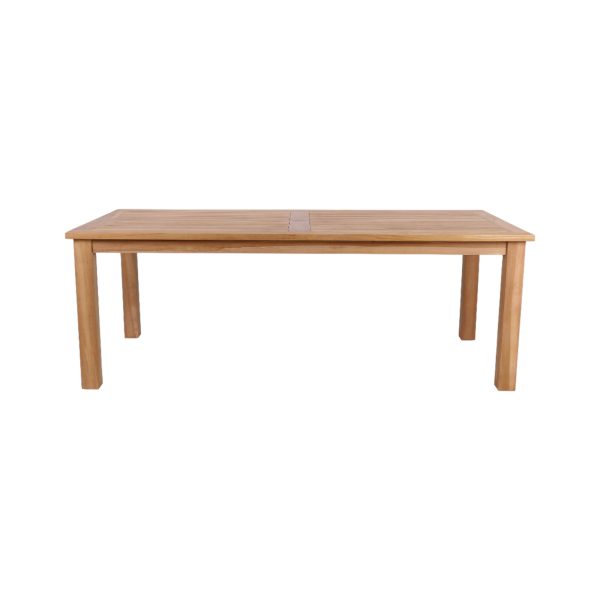 Shack Homewares Balmoral Outdoor Teak Dining Table Rectangle