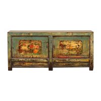 2022-047-O Antique Chinese wooden cabinet with doors