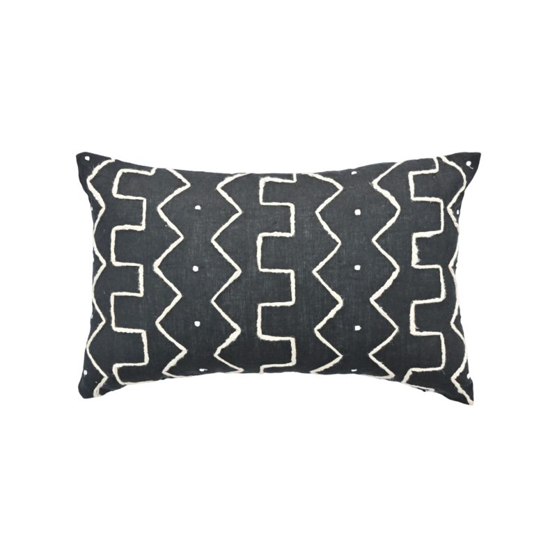 Cotton Cushion AA-BAS-B35 Bastille Black & White Stitch