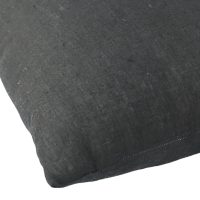 Cotton Cushion AA-NOB-B55 Noble Black–close up