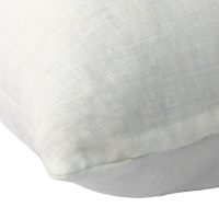 Cotton Cushion Close Up AA-NOB-W55 Noble White 2