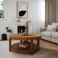 BRITTANY COFFEE TABLE - 100 CM 4