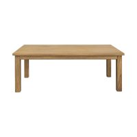 Bellagio Plain fixed Natural Dining Table IMG2