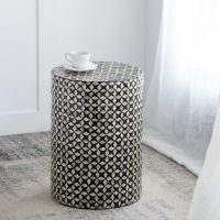 EV-49919-Capiz-Shell-Black-Drum-Side-Table-2