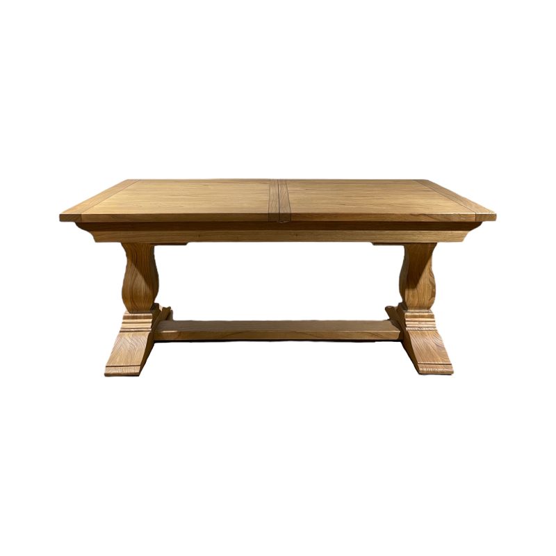 Hamptons Extension table 180 natural leg base IMG1