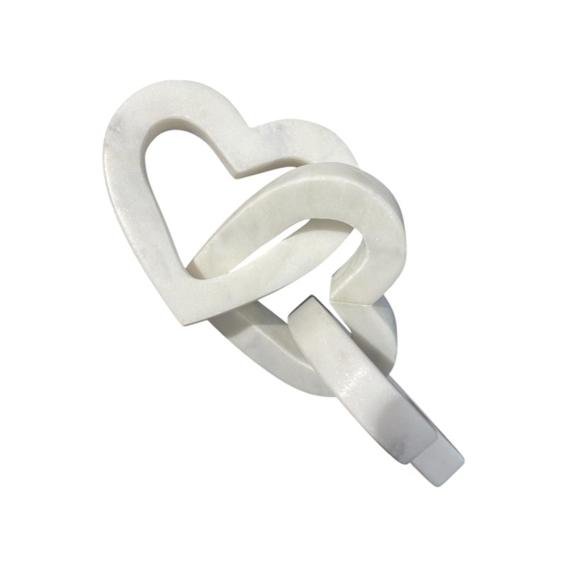 Heart Marble Link Chain KP-4594 IMG3