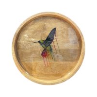 Hummingbird Tray Round IMG1