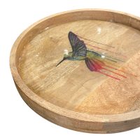 Hummingbird Tray Round IMG2