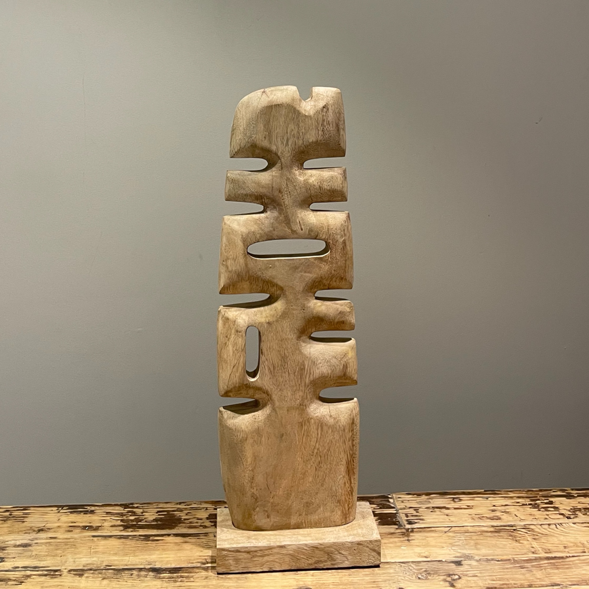 Unique Abstract Wood order Relief Sculpture