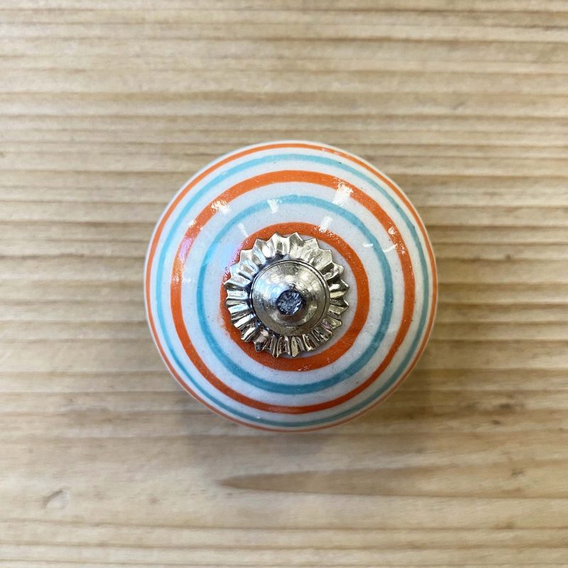 Knob - Orange Swirl D4cm DC30SH 1