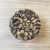 Knob - Stamped Hawaii D4.5cm DC003A 1