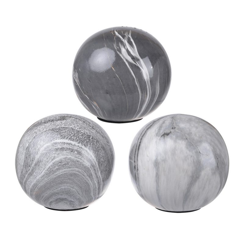 Marbleised Grey Ball 1154