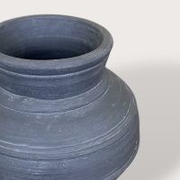 Morello Black Terracotta Vase IMG2