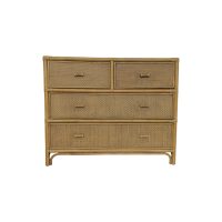 Natural Raffles Rattan 4 Drawer Chest IMG2