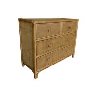 Natural Raffles Rattan 4 Drawer Chest IMG3