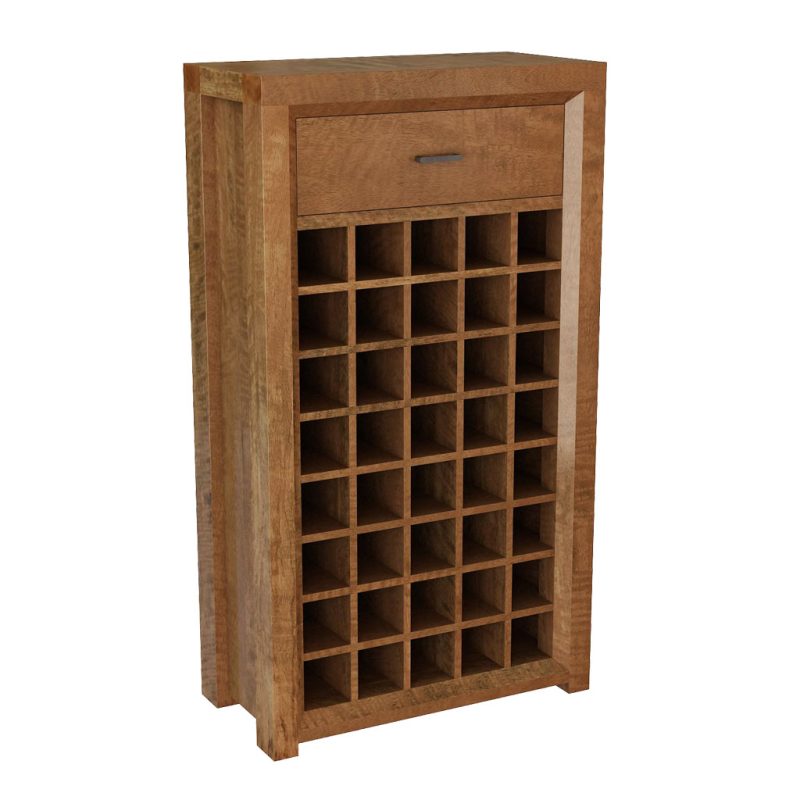 simple wine cabinet design